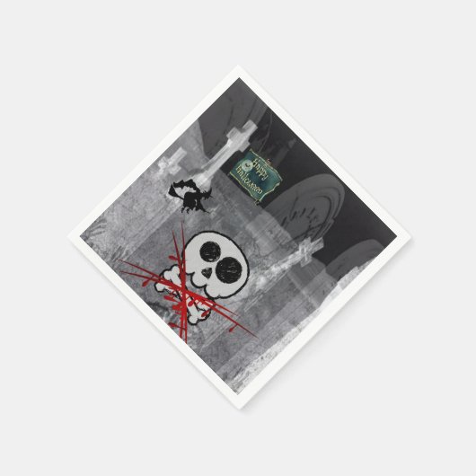 Papier Napkins Halloween Servet (Hoek)