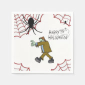 Papier Napkins Halloween Servet (Voorkant)