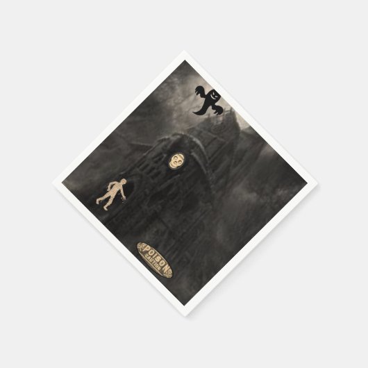 Papier Napkins Halloween Servet (Hoek)