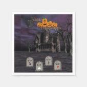 Papier Napkins Halloween Servet (Voorkant)