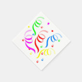 Papier Napkins, Happy Birthday Confetti Servet (Hoek)