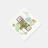 Papier Napkins, Happy Birthday Friends Frog Servet (Hoek)