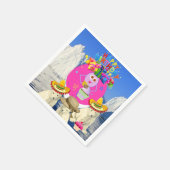 Papier Napkins, Happy Birthday Polar Beer Servet (Hoek)