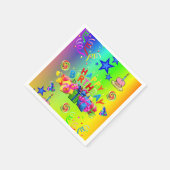 Papier Napkins, Happy Birthday Servet (Hoek)