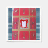 Papier Napkins Heart Servet (Voorkant)