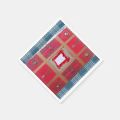 Papier Napkins Heart Servet (Hoek)