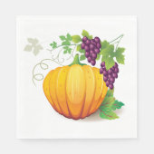 Papier Napkins-Herfst Harvest Servet (Voorkant)