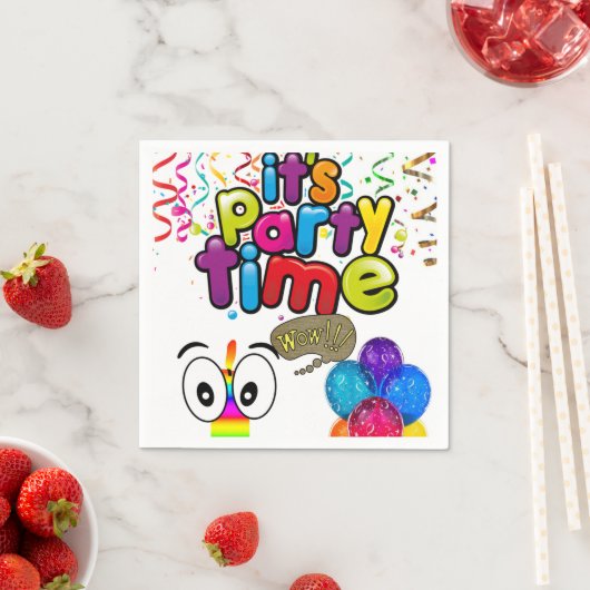 Papier Napkins, het is feestelijke feestelijke fee Servet (Insitu)