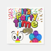 Papier Napkins, het is feestelijke feestelijke fee Servet (Voorkant)