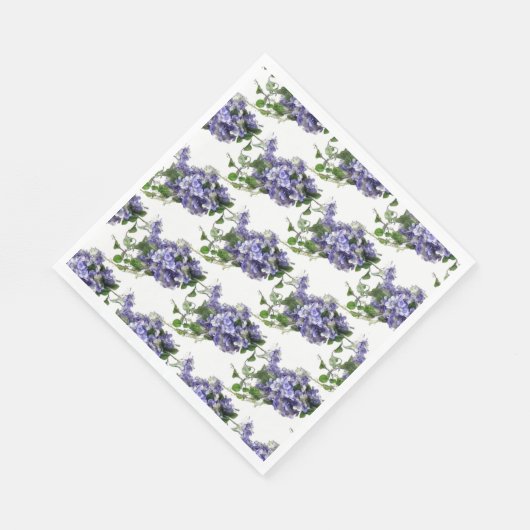 Papier Napkins- Hydrangeas Napkins Servet (Hoek)