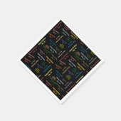 Papier Napkins Juli, 10 Geboortedag Servet (Hoek)