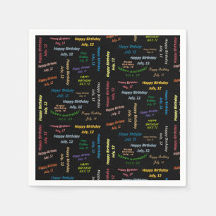 Papier Napkins Juli, 12 Dag Servet