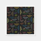 Papier Napkins Juli, 14 Dag Servet (Voorkant)