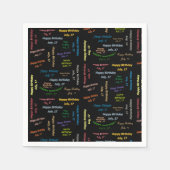 Papier Napkins Juli, 17 Dag Servet (Voorkant)