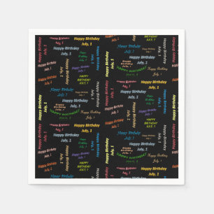 Papier Napkins Juli, 1 Dag Servet