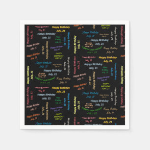 Papier Napkins Juli, 21 Dag Servet