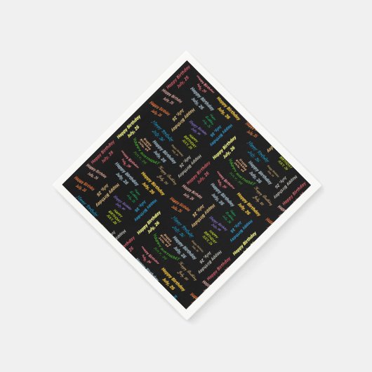 Papier Napkins Juli, 26 Dag Servet (Hoek)