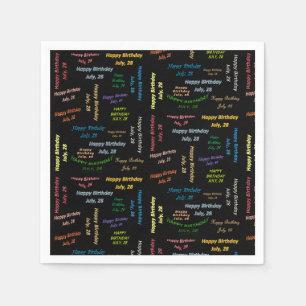 Papier Napkins Juli, 28 Dag Servet