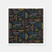 Papier Napkins June, 26 Birthday Servet (Voorkant)