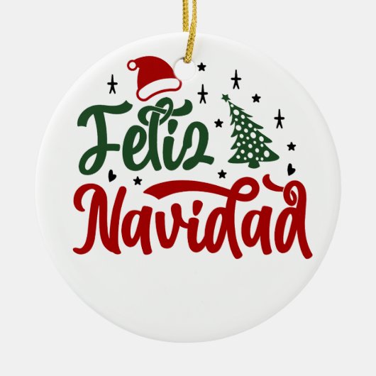 Papier Napkins Keramisch Ornament (Voorkant)