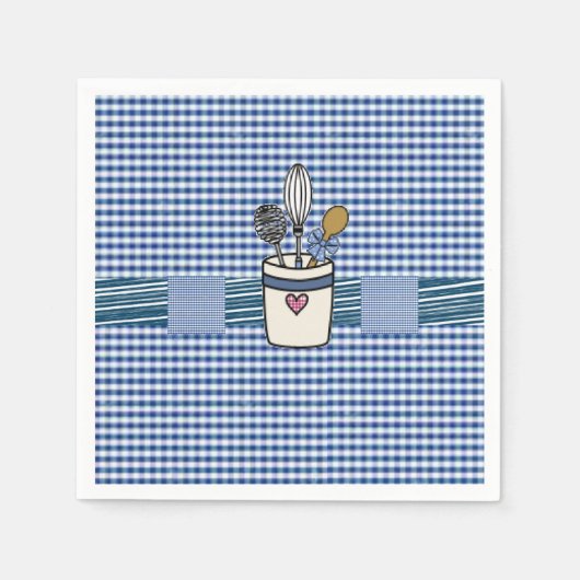 Papier Napkins Kitchen Servet (Voorkant)