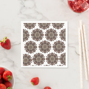 Papier Napkins, Mandala Servet