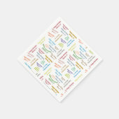 Papier Napkins March, 17 zondag Servet (Hoek)