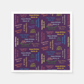 Papier Napkins March, 26 oktober Servet (Voorkant)