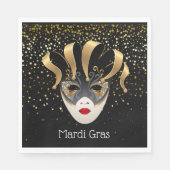 Papier Napkins Mardi Gras Servet (Voorkant)