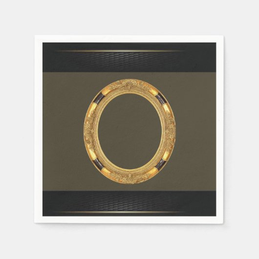 Papier Napkins Mirror Servet (Voorkant)