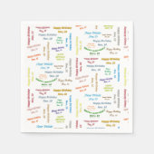 Papier Napkins November, 10 zondag Servet (Voorkant)