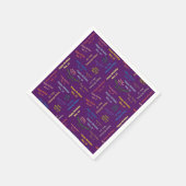 Papier Napkins November, 12 zondag Servet (Hoek)