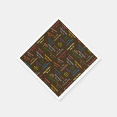 Papier Napkins November, 14 zondag Servet (Hoek)