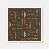 Papier Napkins november, 16 oktober Servet (Voorkant)