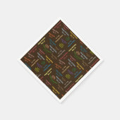 Papier Napkins November, 21 zondag Servet (Hoek)