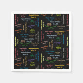 Papier Napkins November, 22 zondag Servet (Voorkant)