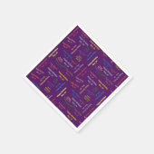 Papier Napkins November, 24 zondag Servet (Hoek)