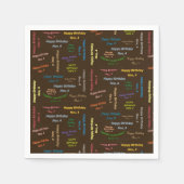 Papier Napkins November, 4 Dag Servet (Voorkant)