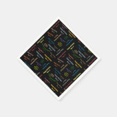 Papier Napkins November, 6 verjaardag Servet (Hoek)