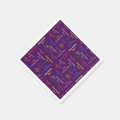 Papier Napkins November, 7 verjaardag Servet (Hoek)