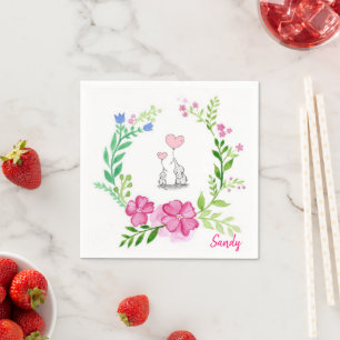 Papier Napkins, olifant Servet