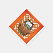 Papier Napkins Owl Servet (Hoek)