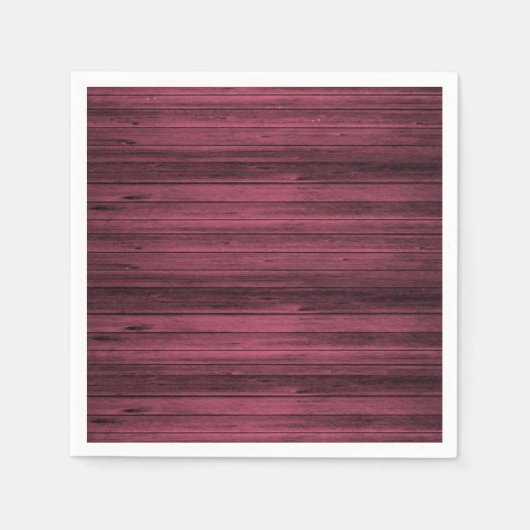 Papier Napkins Red Servet (Voorkant)