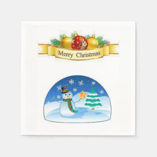 Papier Napkins Servet