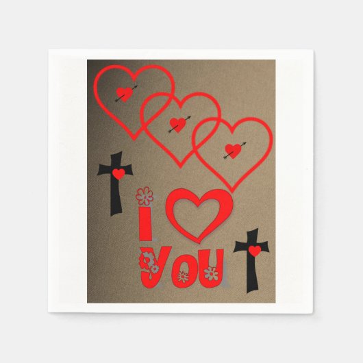 Papier Napkins Servet (Voorkant)