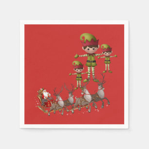 Papier Napkins Servet