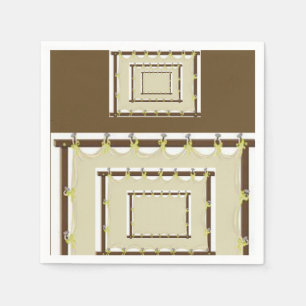 Papier Napkins Servet