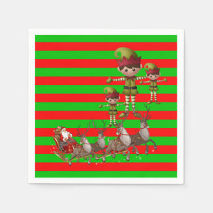 Papier Napkins Servet