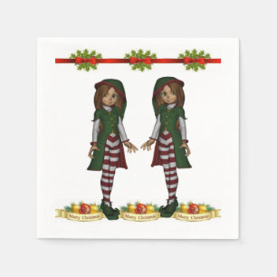 Papier Napkins Servet