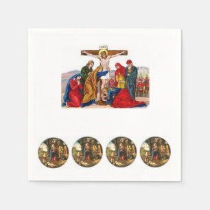 Papier Napkins Servet